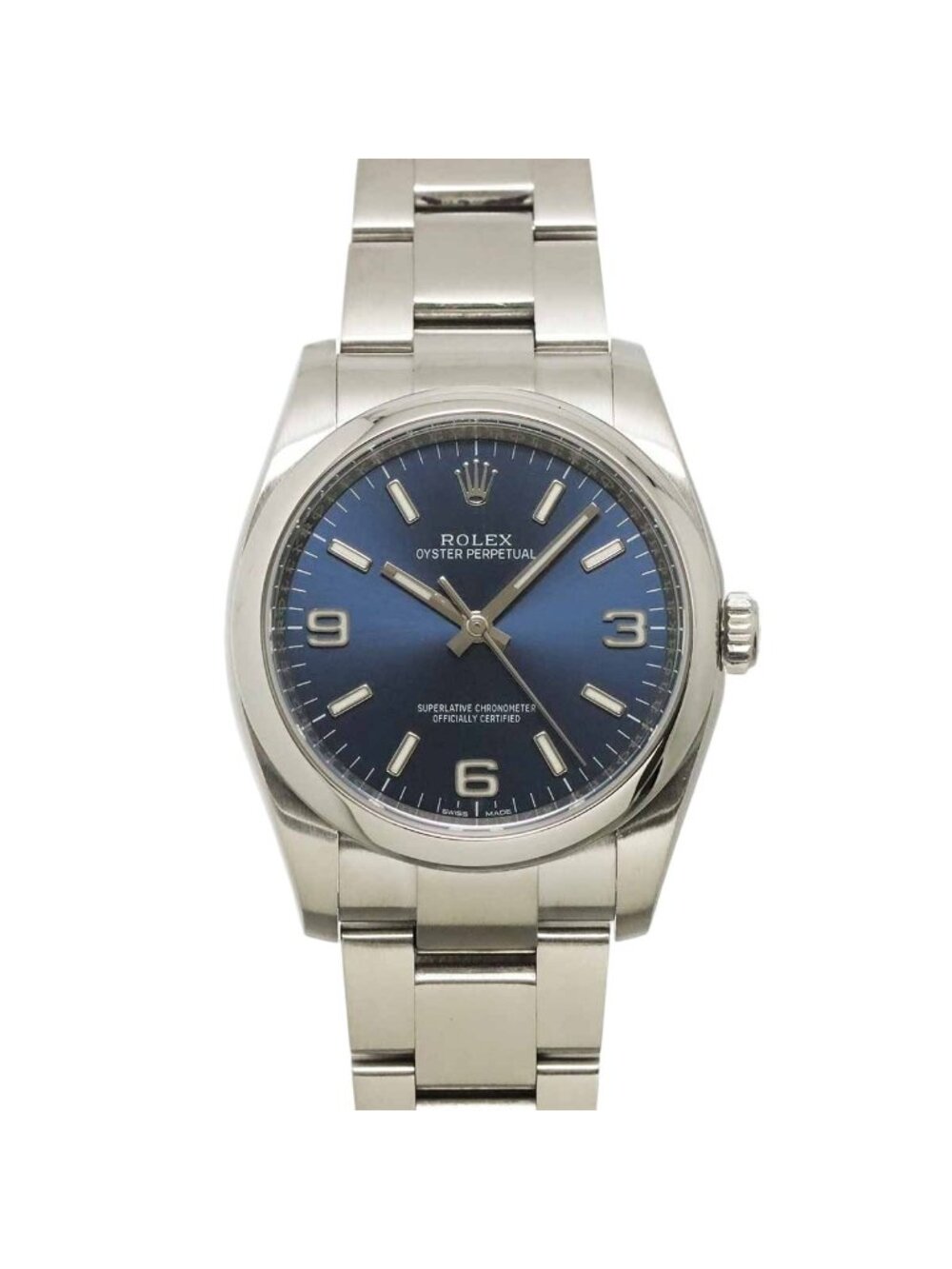 Rolex Oyster Perpetual 36 Roulette Watch Blue Automatic